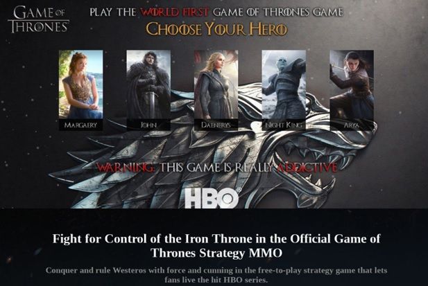 <em>5: Voorbeeld van een rechtmatige online game (realgameofthrones.com)<\/em>