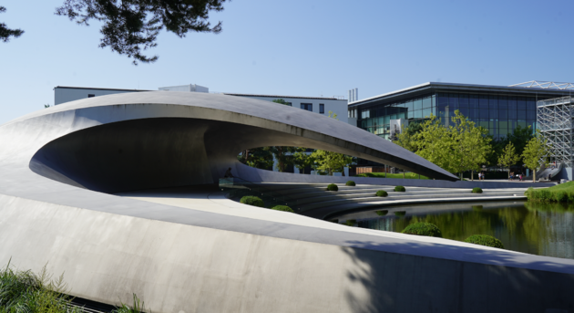 Het Porsche Paviljoen (met een geweldige akoestiek)