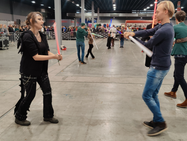 Dutch Comic Con Lightsabers