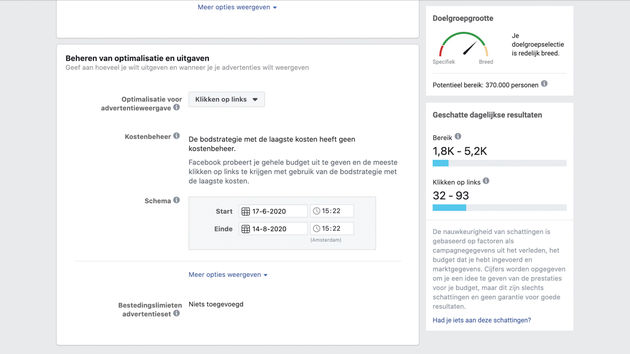 Facebook-advertenties-optimaliseren-looptijd