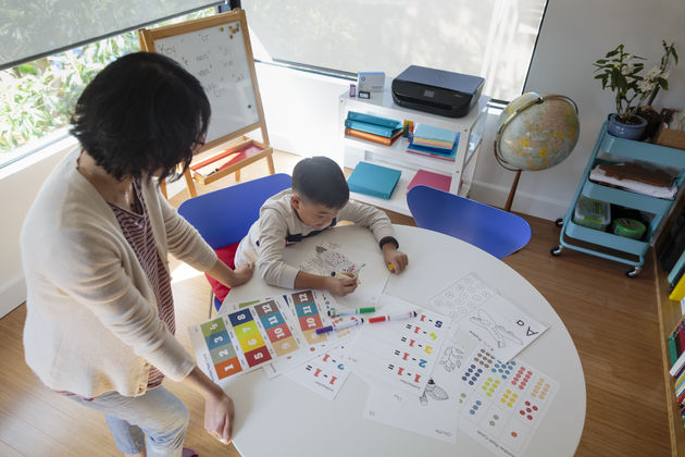 <em>Kleurplaten printen voor de kids thuis.<\/em>