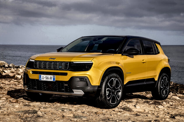 De nieuwe volledig elektrische Jeep Avenger