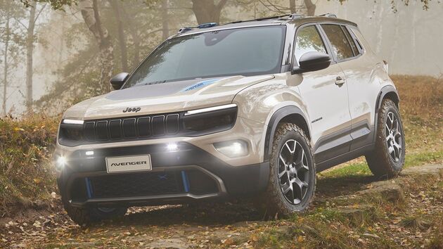 Dit is de Jeep Avenger 4x4 Concept