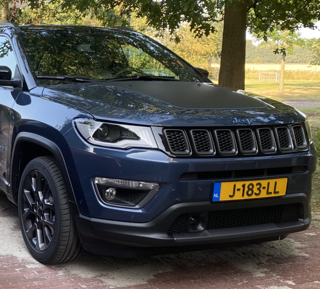 Het stoere uiterlijk van een Jeep Compass