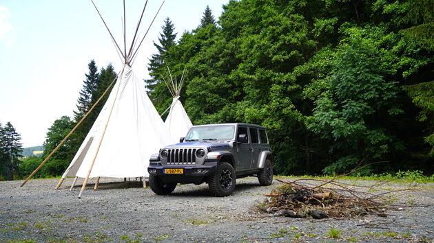 Op familie bezoek bij wat afgedwaalde  Cherokee`s